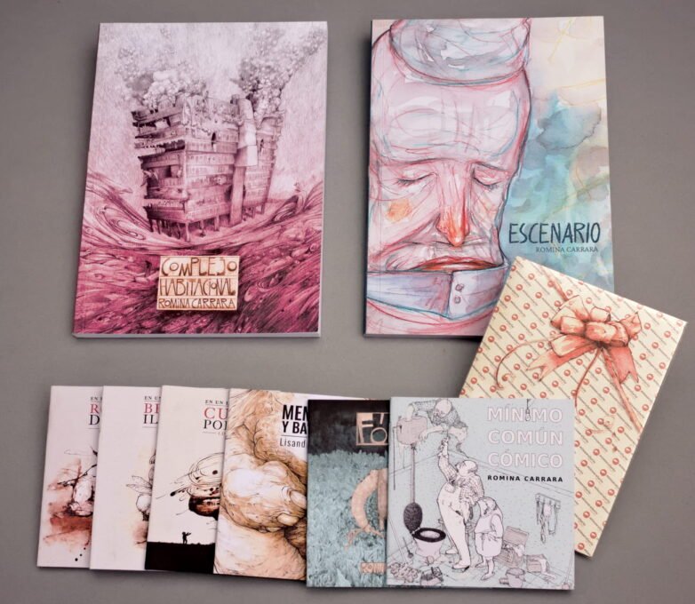 Combo promocional de libros de Romina Carrara