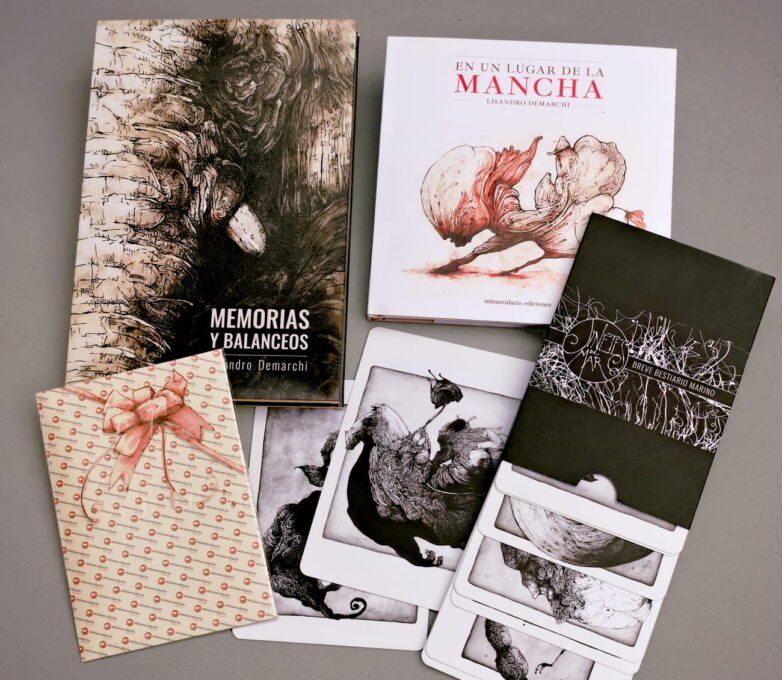 Libros ilustrados en ediciones cartoné de Lisandro Demarchi